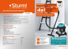 Аккумуляторные пылесосы Sturm! CVC1815 1BatterySystem в Ростове-на-Дону в Ростове-на-Дону