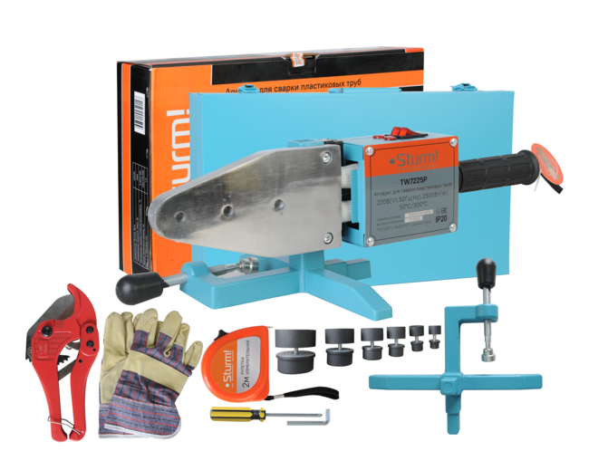 Аппарат для сварки пластиковых труб Sturm! TW7225P в Ростове-на-Дону в Ростове-на-Дону