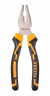 Плоскогубцы (пассатижи), 200мм., никелированные, двухкомпонентные рукоятки, Вихрь