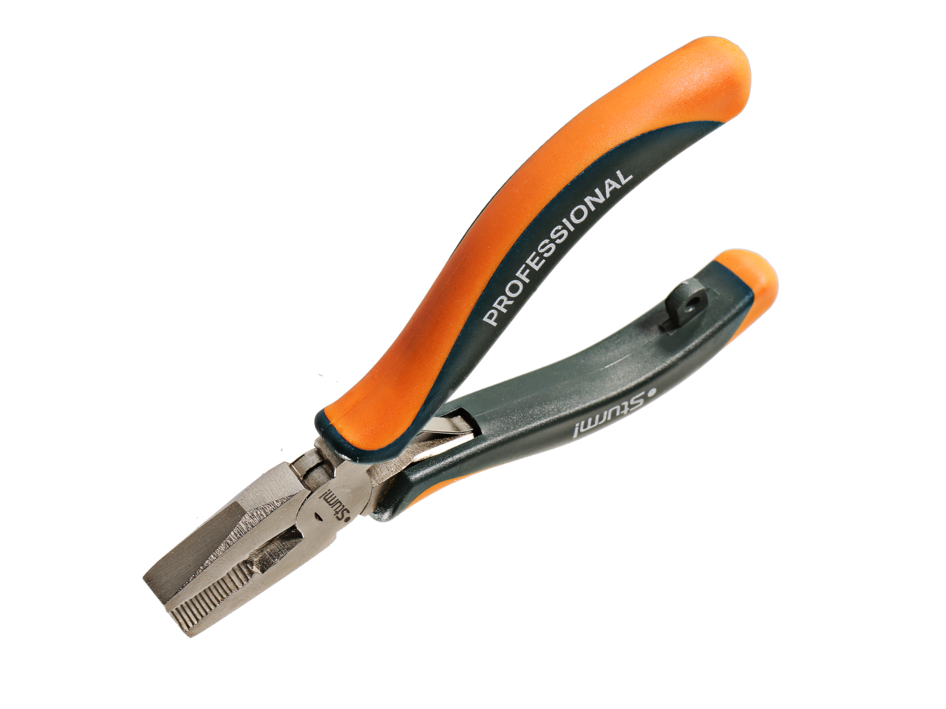 Пассатижи мини, 115мм, TPR рукоятки, никелированные, Sturm!