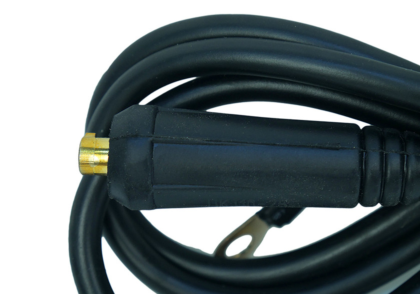 Кабель сварочный многожильный 16мм2, с вилкой 10-25мм, 2м Sturm!