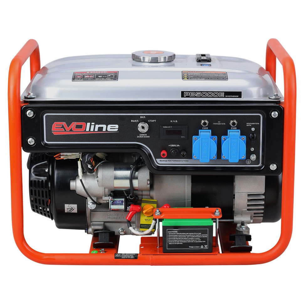 Генератор бензиновый EVOline PB 5000 E (произведено Zongshen)