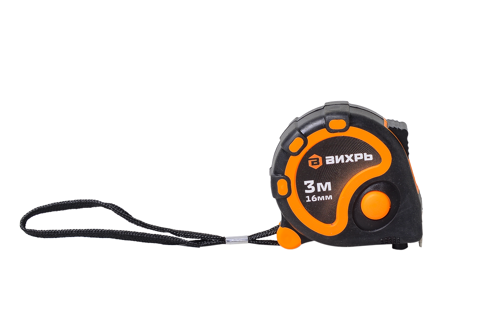 Рулетка ВИХРЬ 3м х 16мм в Ростове-на-Дону в Ростове-на-Дону