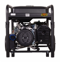 Бензиновый генератор HUTER DY6500LX с колесами