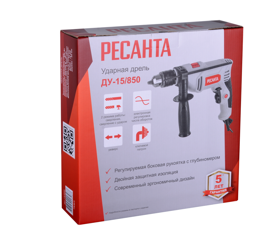 Дрель ударная Ресанта ДУ-15/850 в Ростове-на-Дону в Ростове-на-Дону