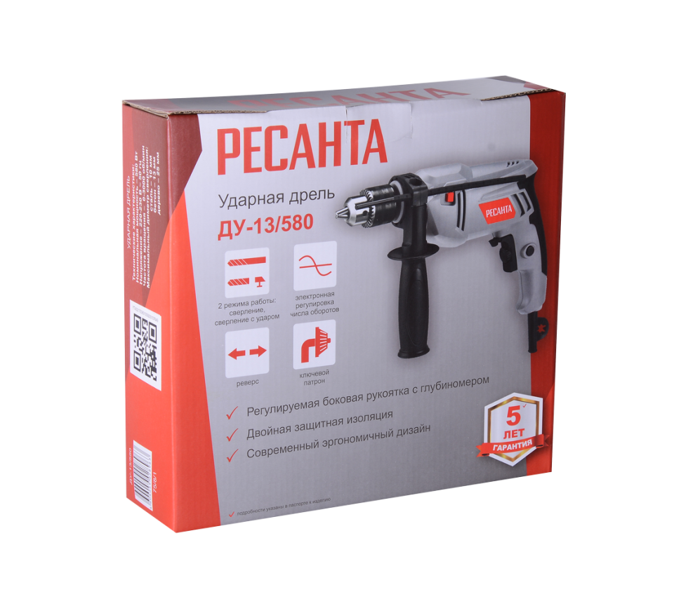 Дрель ударная Ресанта ДУ-13/580 в Ростове-на-Дону в Ростове-на-Дону