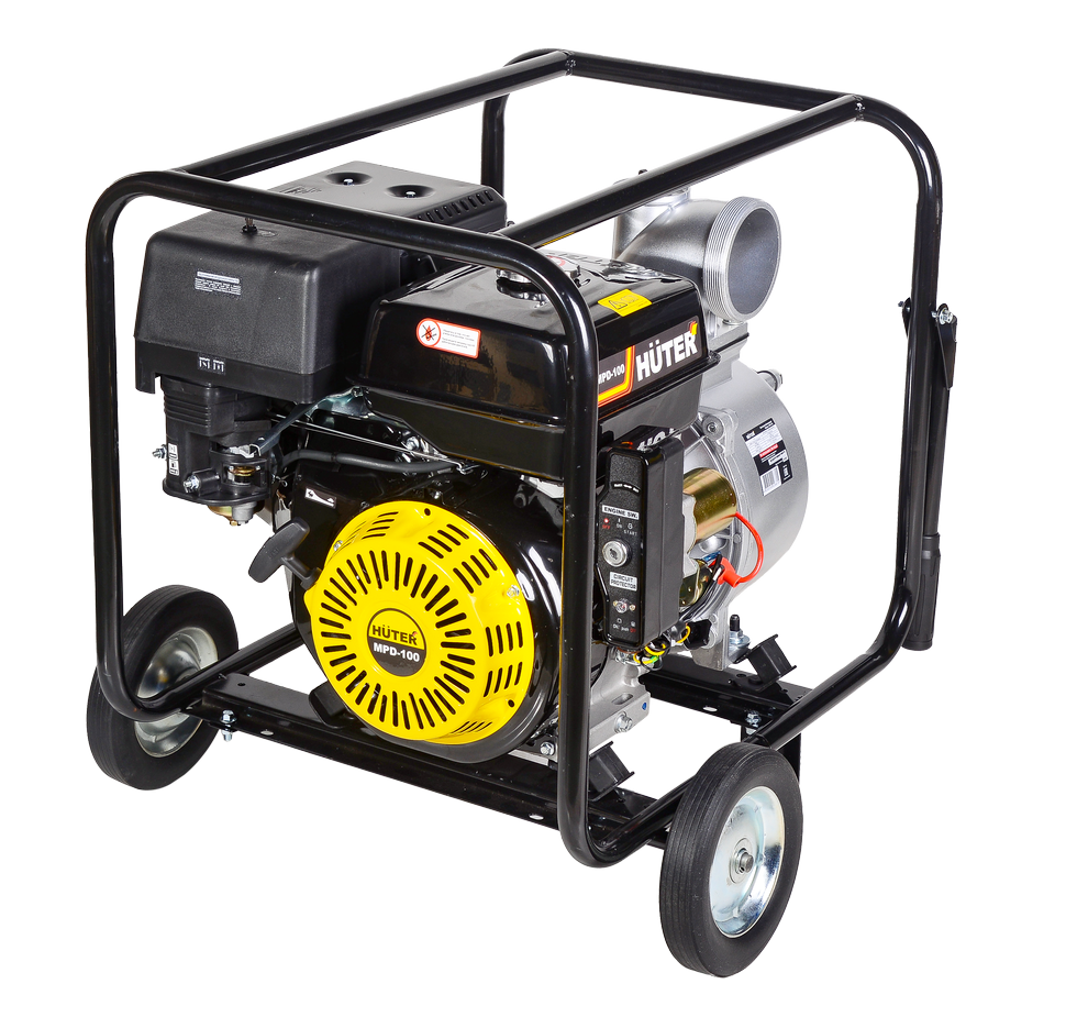 Мотопомпа Huter MPD-100 для грязной воды в Ростове-на-Дону в Ростове-на-Дону