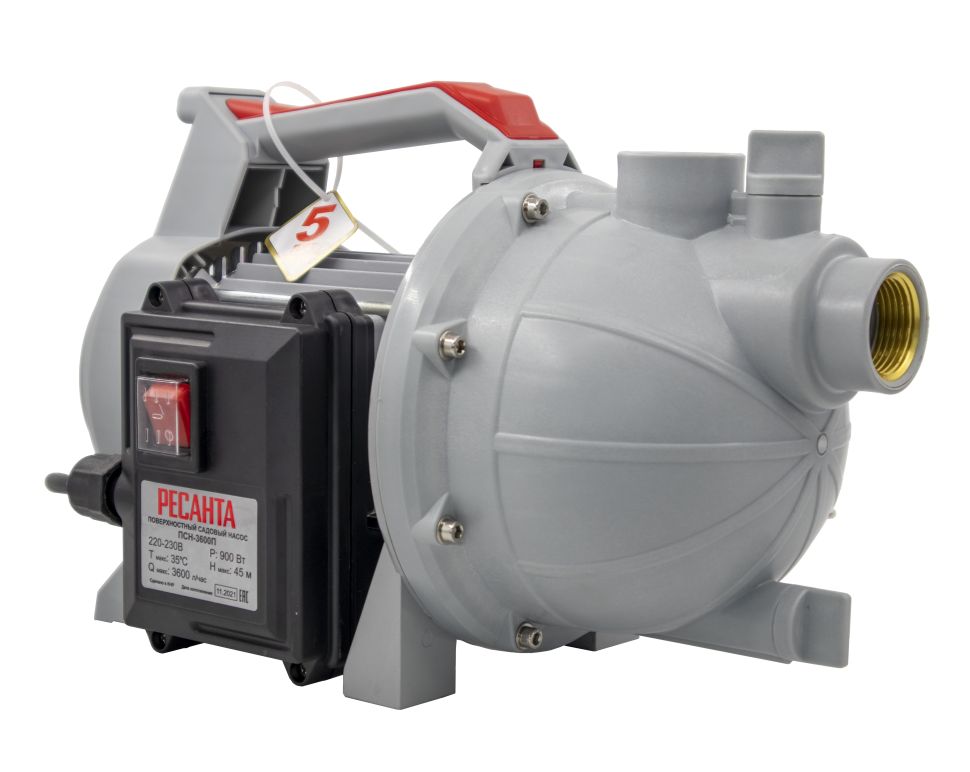 Поверхностный насос Ресанта ПСН-3600П