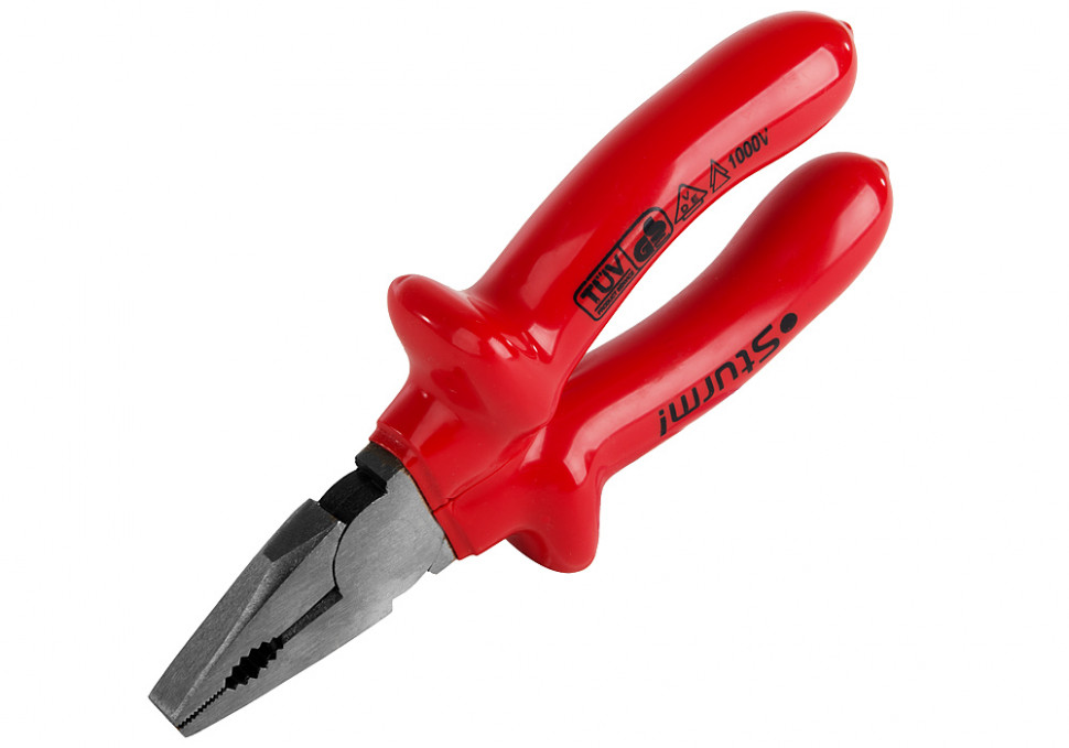 Пассатижи, 160мм, диэлектрические рукоятки, Sturm!