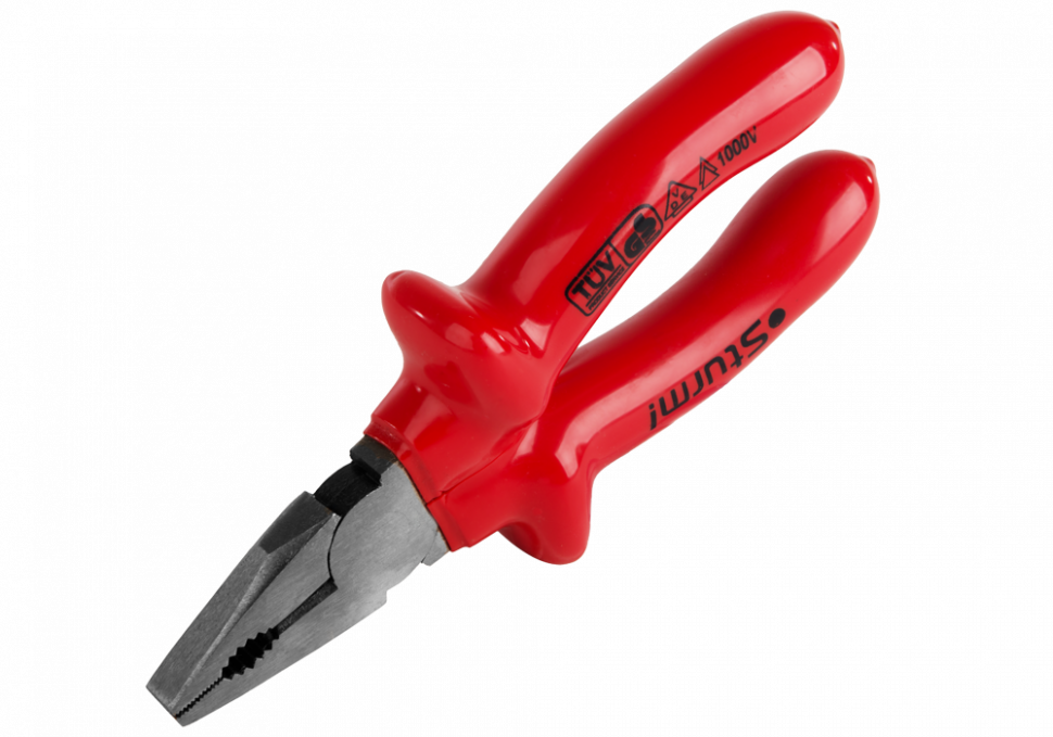 Пассатижи, 160мм, диэлектрические рукоятки, Sturm!