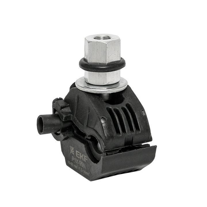 Зажим прокалывающий ответвительный P1X-95N 16-95кв.мм/1.5-10кв.мм ( СИП/голый провод) EKF p-1x-95n в Ростове-на-Дону в Ростове-на-Дону