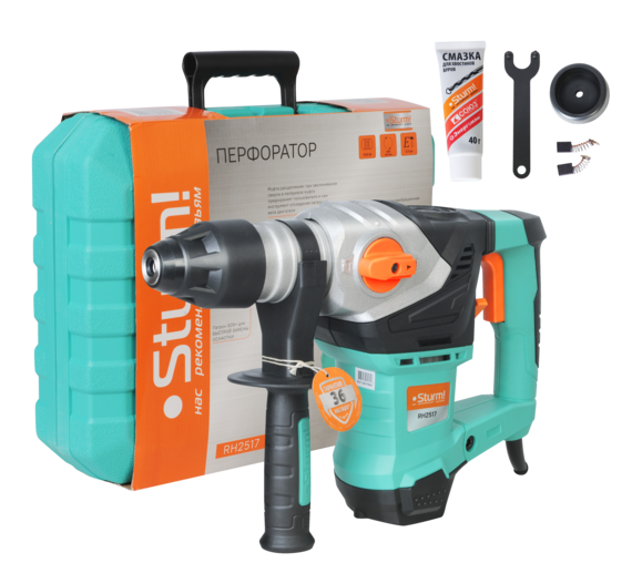 Перфоратор SDS Plus Sturm! RH2517