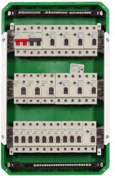 Бокс встраиваемый СП City9 Box 1 ряд 12мод IP40 IK07 63А 2 клеммы с бел. дверцей SE EZ9E112P2FRU в Ростове-на-Дону в Ростове-на-Дону