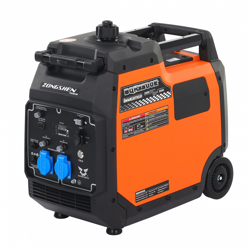 Инверторный бензогенератор Zongshen BQH 3500 E в Ростове-на-Дону в Ростове-на-Дону