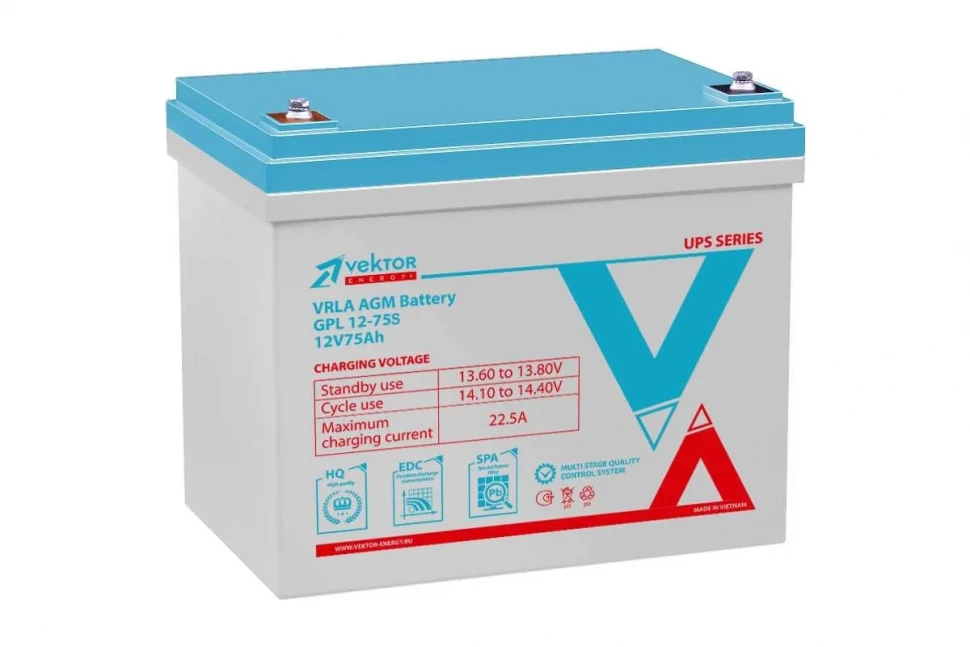 Аккумуляторная батарея GPL 12-75S в Ростове-на-Дону в Ростове-на-Дону